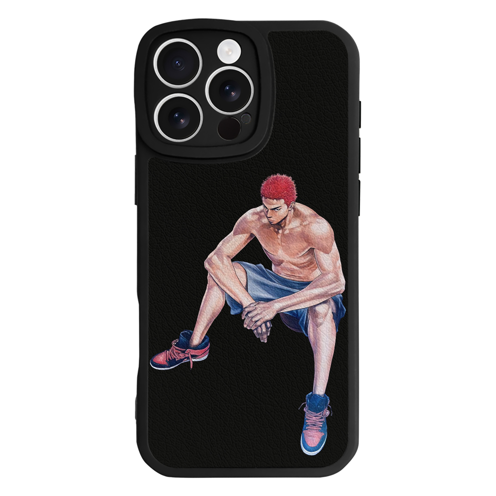 （画像用） SLAM DUNK／スラムダンク 【iPhone 16シリーズ対応】シリコンスマホケース（レザー調） 材質：シリコン
